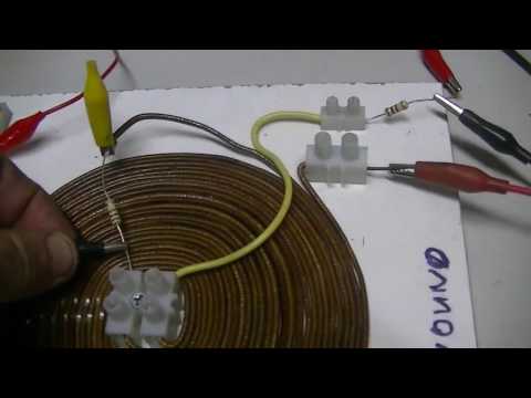 Tesla bifilar coil anomaly