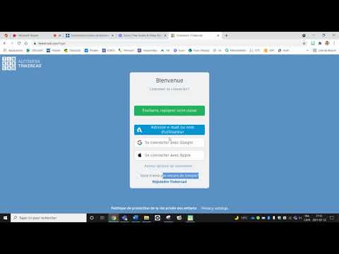 Connexion Tinkercad
