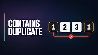 Solve Contains Duplicate in O(n) with a Hash Set | Leetcode 217