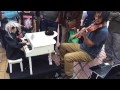 El pianista y el violinista callejeros