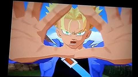 Dragon Ball Z Budokai(Gamecube)-Trunks vs Goku
