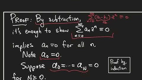 Power series are holomorphic-part1/2