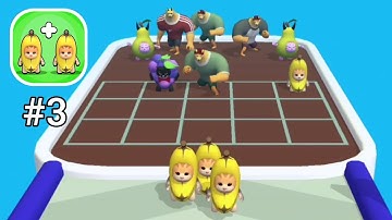 Epic Banana Run: Merge Master All Levels GamePlay (Lvl 11-15) #epicbananarun #gaming #alllevels