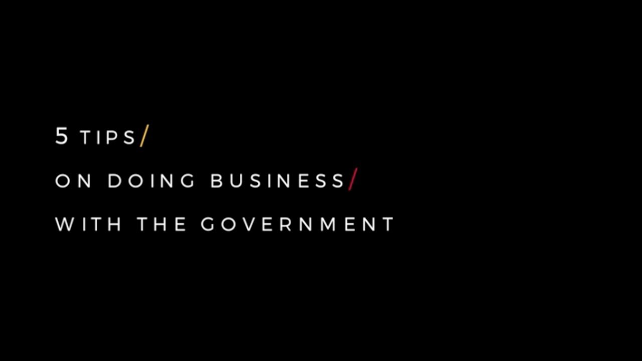 Government Contracting: 5 Tips for Success for Maryland Businesses