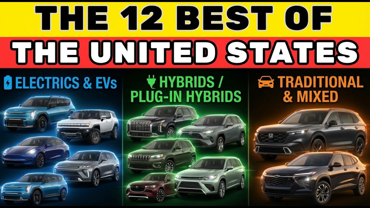 THE TOP 12 USA SUVs YOU NEED TO KNOW IN 2026