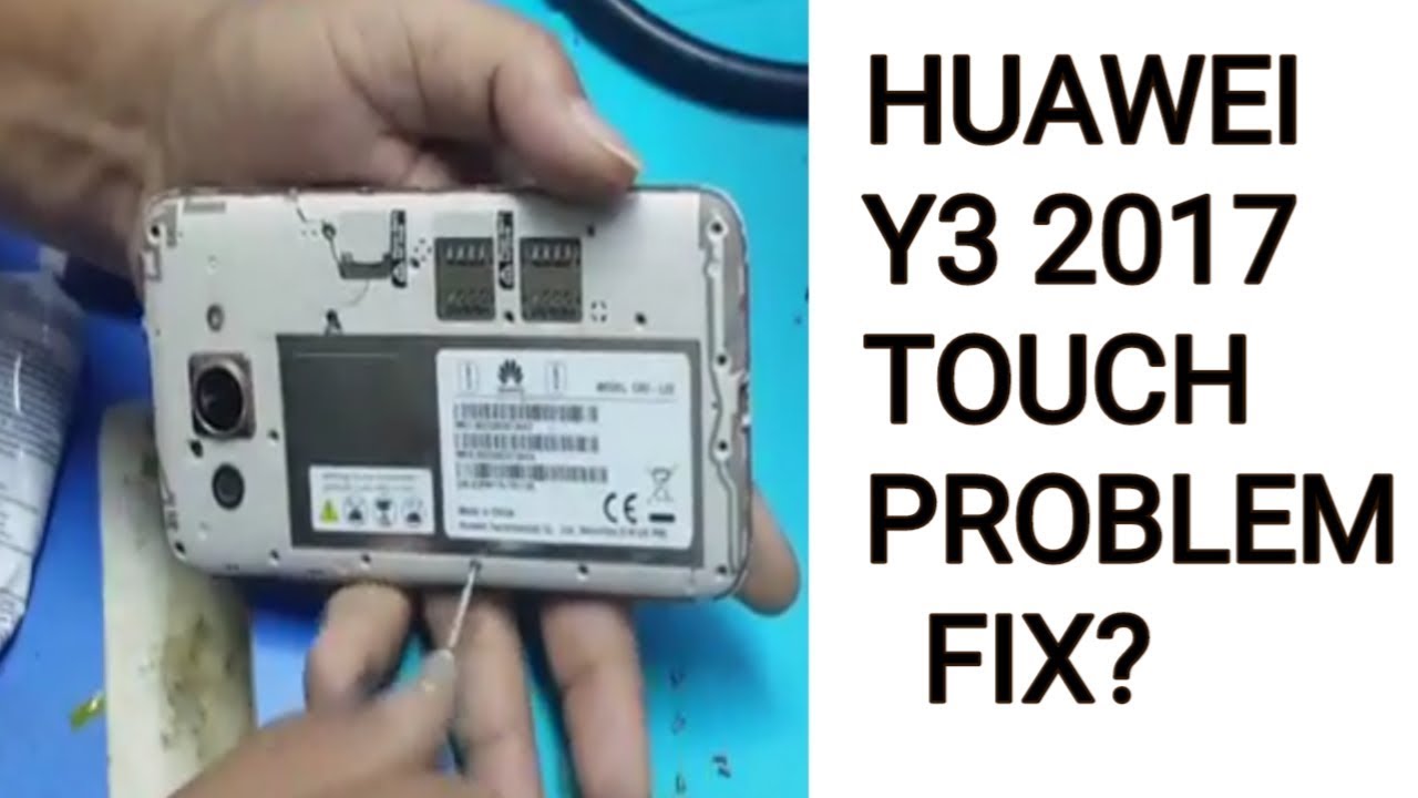 huawei y3 2017 touch way
