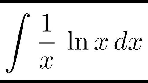Integrating x ln x step by step