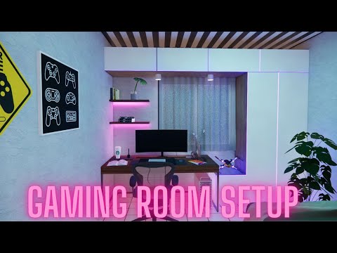 transforming-3.4-x-3.7m-room-into-gaming-room-in-sketchup-using-enscape-3.1