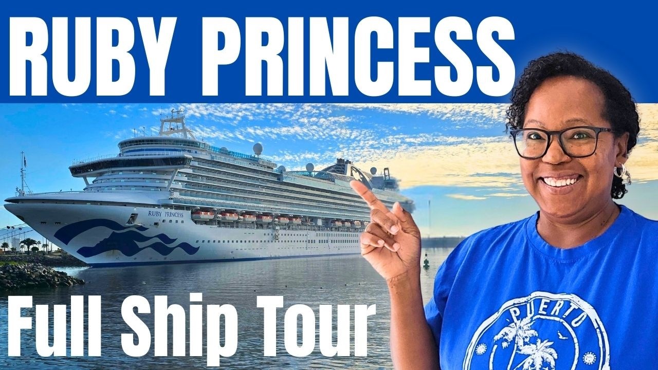 Ruby Princess Full Walkthrough Ship Tour!