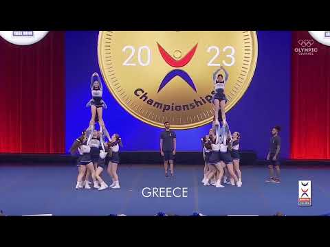 2023 ICU - Senior Cheerleading All Girl Elite GREECE (Semi-Finals)