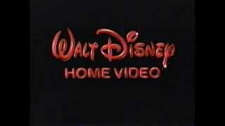 Walt Disney Home Video (1993) Company Logo (VHS Capture)