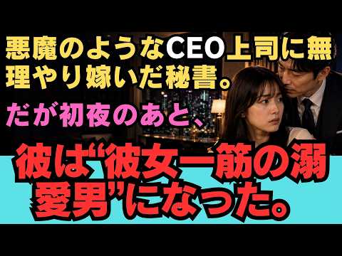 【感動する話】悪魔と恐れられたCEOに無理やり嫁いだ秘書――だが初夜の後、彼は彼女だけを溺愛する男になった。