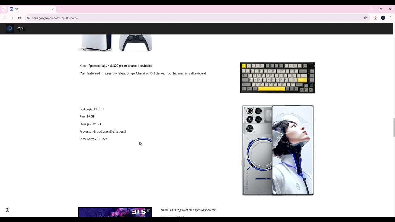 My Own Website (LINK IN DESCRIPTION)