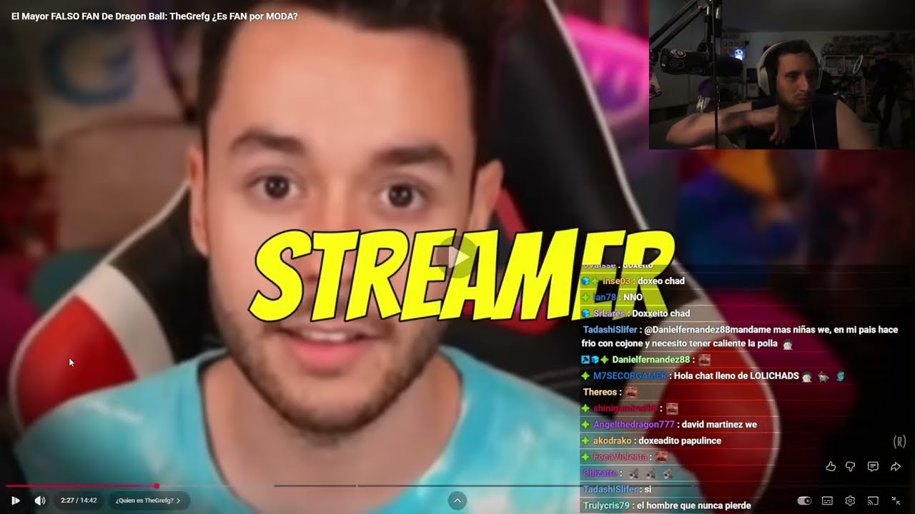 GUIBEL REACCIONA A GREFG ES UN VERDADERO FAN DE DRAGON BALL?