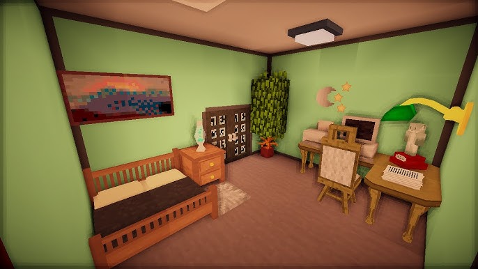 Спальня И Комната Домохозяйки - Серия 7, Ч. 6 - Minecraft.
