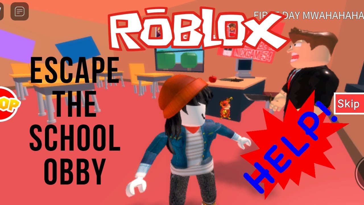 Roblox Escape The School Obby Youtube - she asked me to be her boyfriend roblox escape high school obby