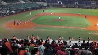 160326 - 斗六 - 統一獅 - 8下 - 吳國豪 - 應援 (2)