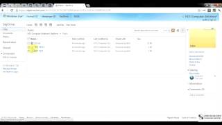 Client Tutorial 1: Upload and Share Files in Microsoft Skydrive