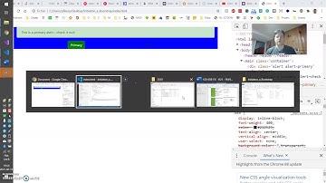 Bootstrap   Alerte, boutons, fil d