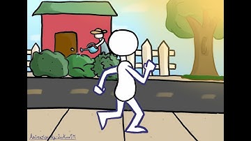 Alan Becker walk cycle animation