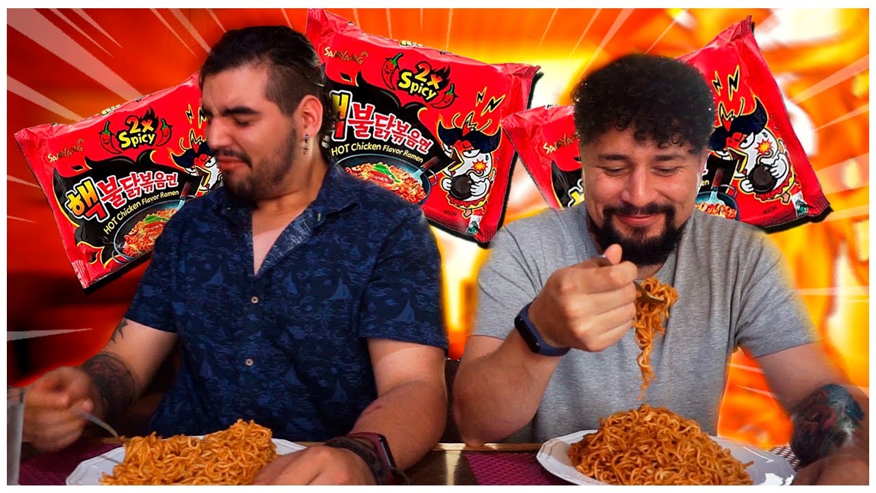 EL RAMEN MAS PICANTE DEL MUNDO ¿CUANTOS PODEMOS COMER?