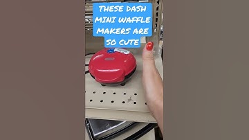 These Dash Mini Waffle Makers Are So Cute #shorts #waffle #dash #wafflemaker