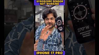 After 3 Minutes Restart / Gyroscope Sensor Not Working iPhone 17 Pro #iphone #trending #viral
