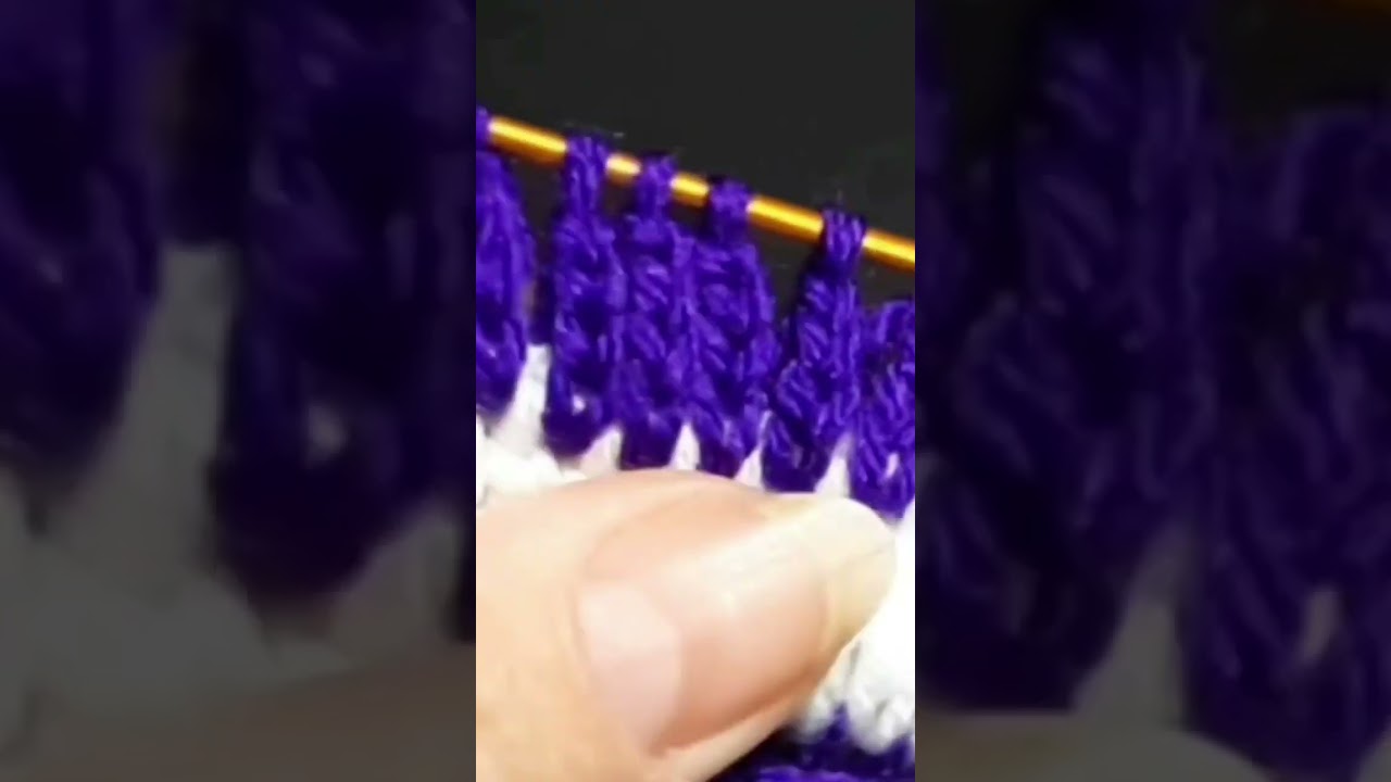 WOW!!!Super Easy Tunisian Knitting 