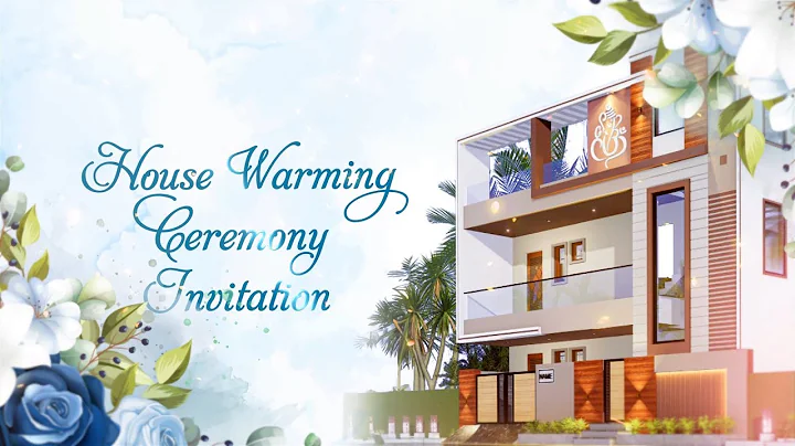 Housewarming Invitation Video | New House Inauguration | House Warming Ceremony Invitations