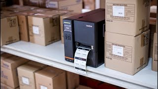 Brother - Caso De Éxito Impresoras Industriales De Etiquetas Gama Tj En La Línea De Producción