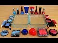 Mixing Makeup Eyeshadow Into Slime ! Blue vs Red Special Series Part 9 ! Satisfying Slime Video