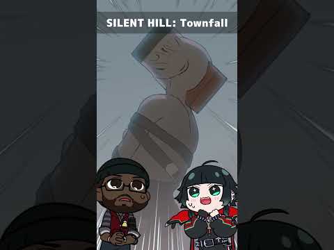 【手描き切り抜き】 SILENT HILL: Townfall Lungerに命名。「オノ太郎」遭遇！🪓 #vtuber #ホラーゲーム #サイレントヒル