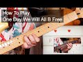 One Day We Will All B Free Prince Guitar Bass Lesson mp3