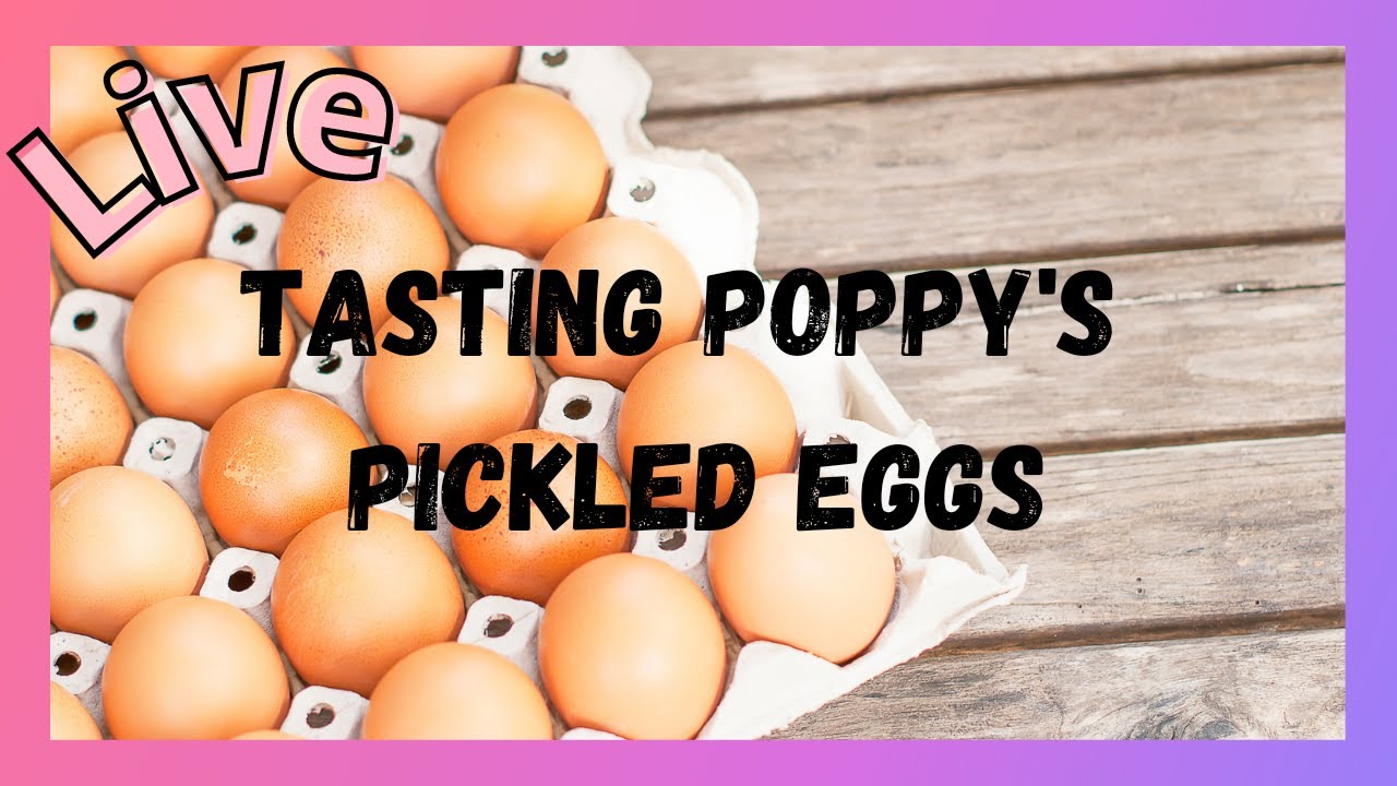 Poppy's BBQ Sauce Pickled Eggs How do they Taste? YouTube