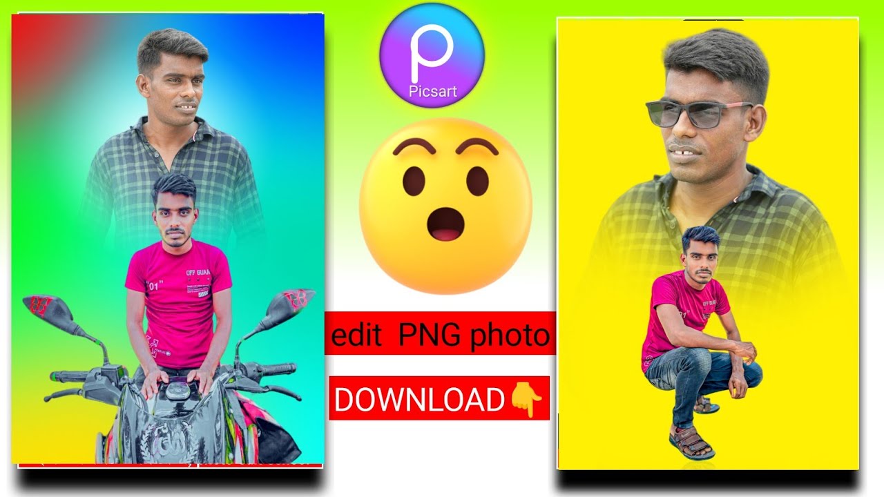 Emo Photo Editor background edit PNG photo background emo editing School Picsart app ...