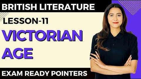 Victorian Age - Exam Ready Pointers - NTA UGC NET English - Sunaina Jethani
