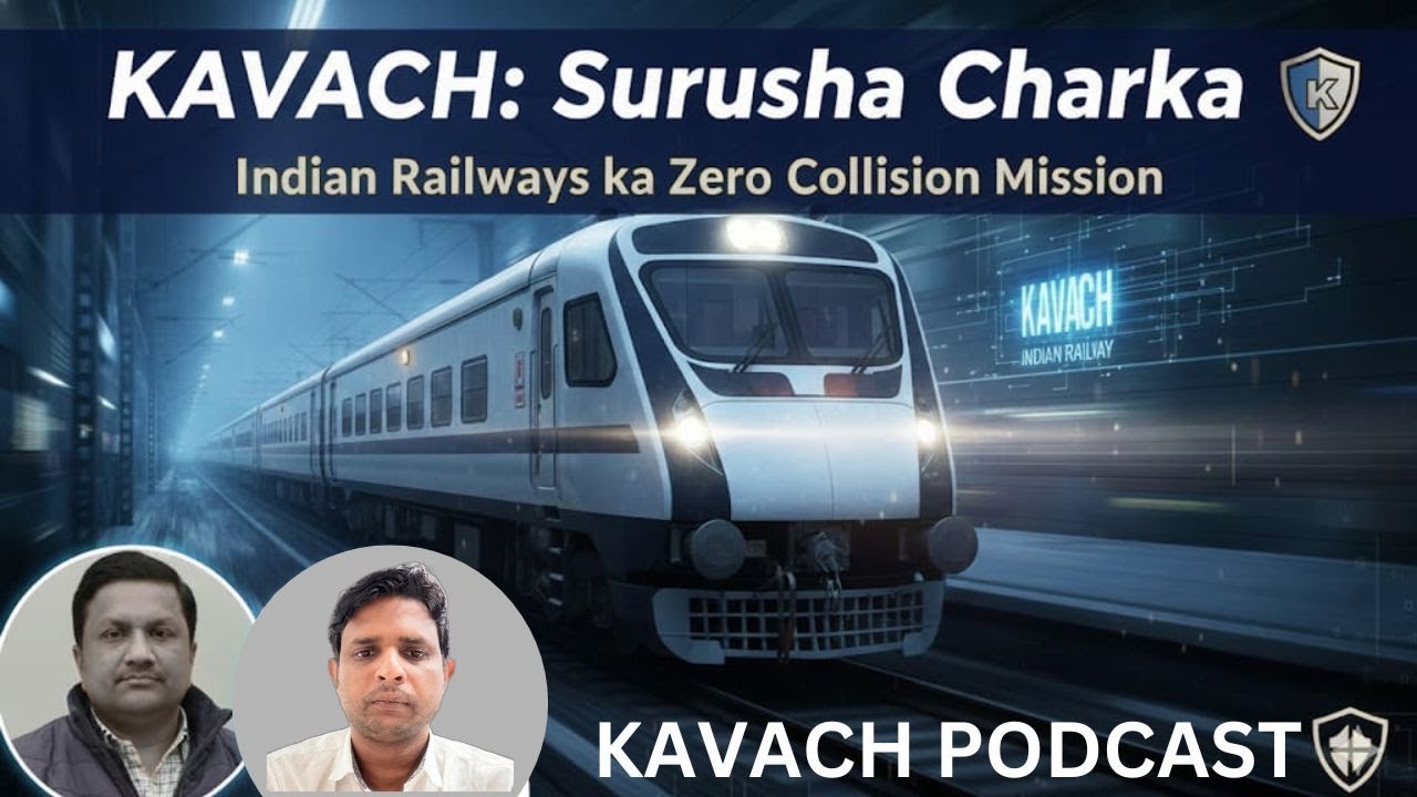 KAVACH System Explained : Indian Railways Zero Collision Mission | PODCAST