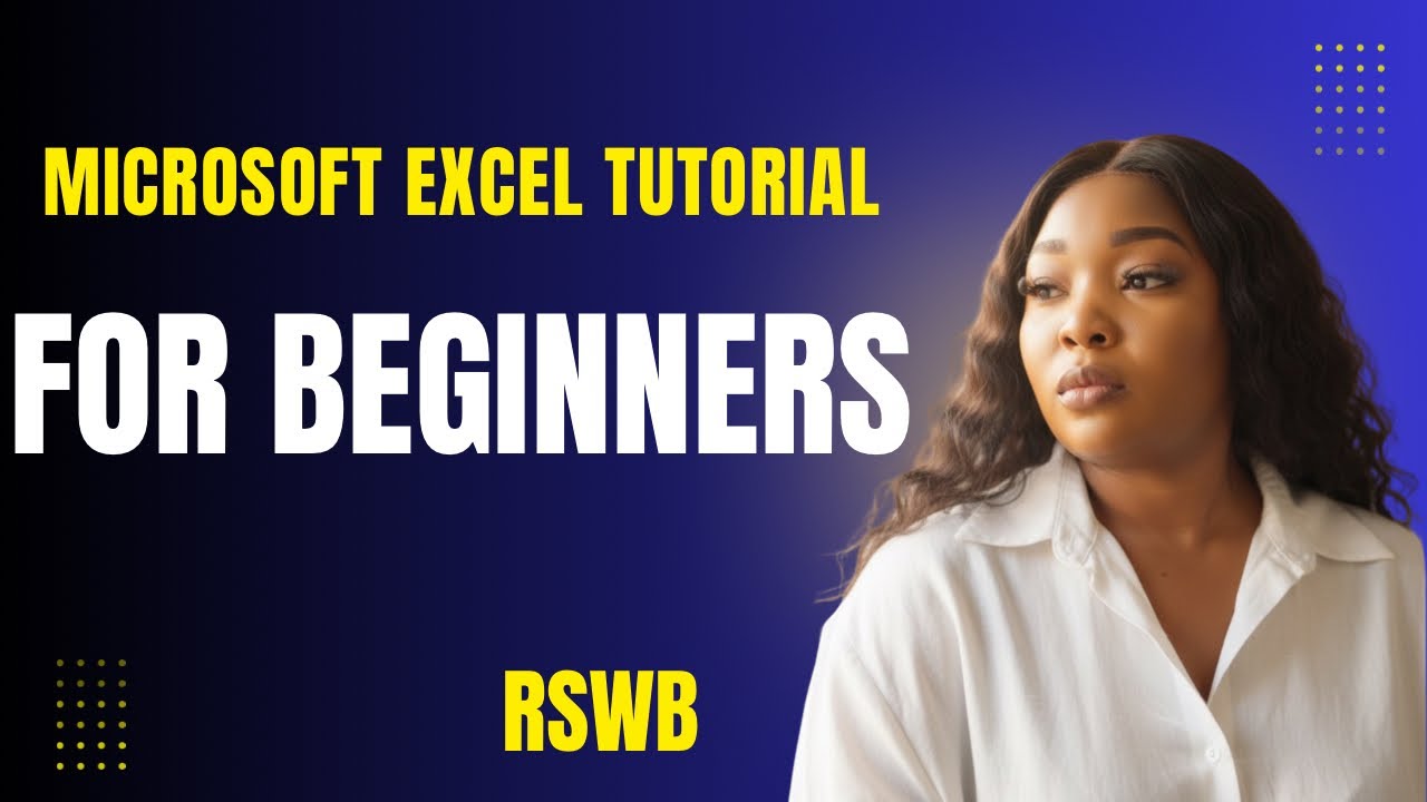 Microsoft Excel Tutorial for Beginners - YouTube
