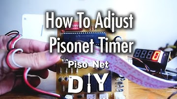 Pisonet DIY: How to Adjust Pisonet Timer Howto/Tutorial [Tagalog]