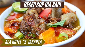 RESEP SOP IGA SAPI EMPUK - GURIH DAN SEGAR - By Tomafery Cooking
