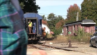 Person almost walks in front of train! Thorndike, Maine - 9/2026