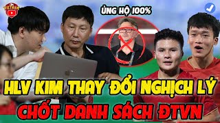 HLV Kim Sang Sik Thay Đổi Nghịch Lý Của Troussier Để Chốt Danh Sách ĐTVN, NHM Cả Nước Ủng Hộ