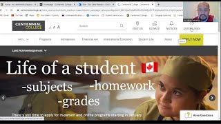#Centennial College | Homework | MyCentennial | eCentennial | How to Access | #pinoyincanada screenshot 1