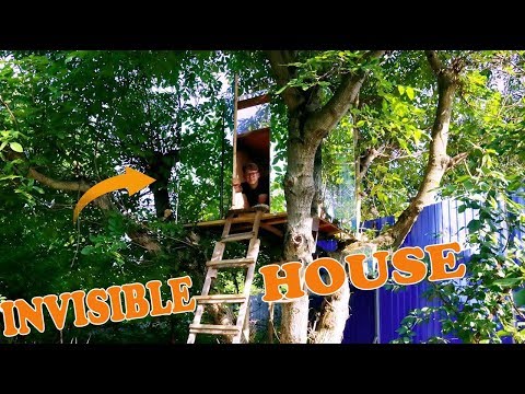 INVISIBLE HOUSE ON A TREE – DIY