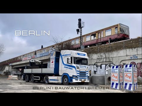 “Achtung videoüberwachung” a trip with cameras through Germany #trucking #berlin #scania