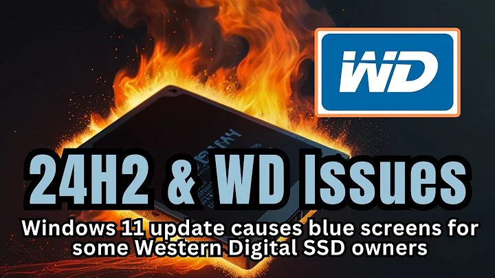 Windows 11 24H2 & WD SSDs #news #ssd #wd #westerndigital #windows11 @3DGAMEMAN