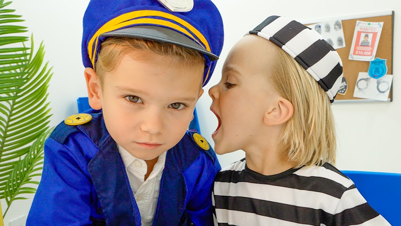 مغامرات المحقق والشرطة مع كريس - قصص مضحكة عن القواعد والسلوك الجيد للأطفال