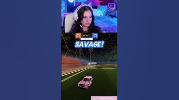 Savage! 🤌🏼 1v1 me on Mondays! #rocketleague #1v1me #whatasave