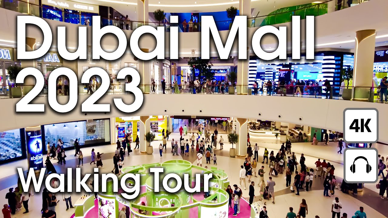 Dubai 🇦🇪 Dubai Mall, Largest Mall In The World [ 4K ] Walking Tour 