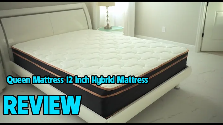 Queen Mattress 12 Inch Hybrid Mattress Review|Unboxing the Ultimate Comfort